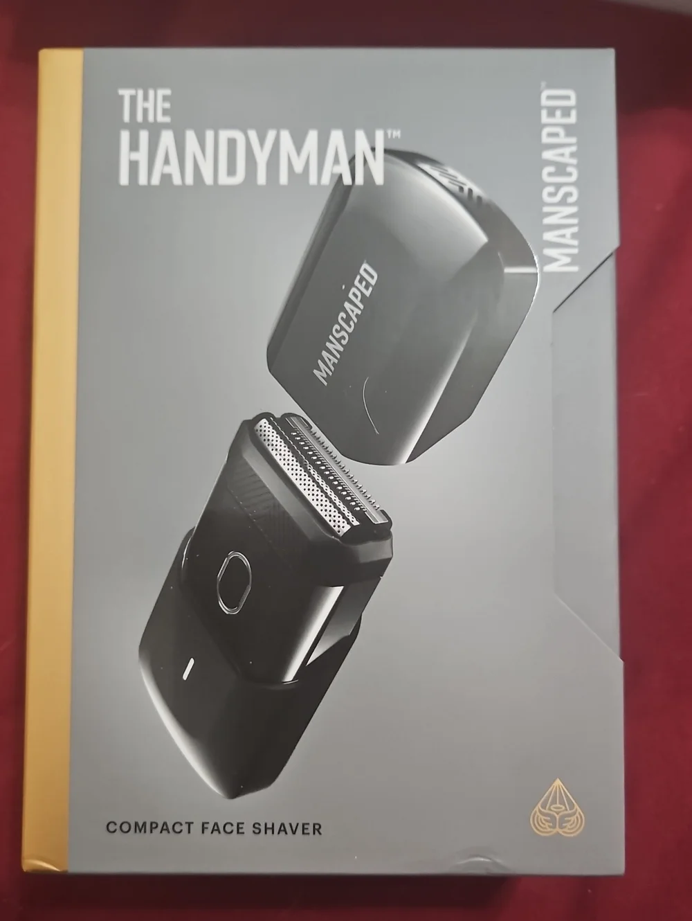 Manscaped The Handyman Compact Face Shaver — Black